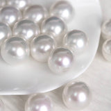 【NEW TYPE】Snow Cannon Ball (One Over 13mm Pearl With Pure White Color and Pinkish Luster)